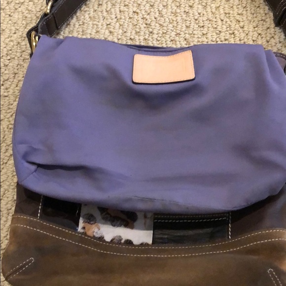 A 2005 Coach Holiday Patchwork  Handbag - Picture 4 of 4